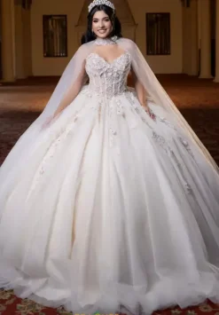 Plus Sized Quince Dresses^Vizcaya Quinceanera 4080023