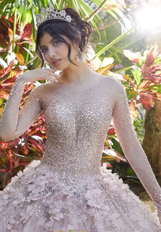 Quince Dresses With Sleeves|Sweet Sixteen^Vizcaya Quinceanera 89297