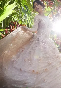 Quince Dresses With Sleeves|Sweet Sixteen^Vizcaya Quinceanera 89297