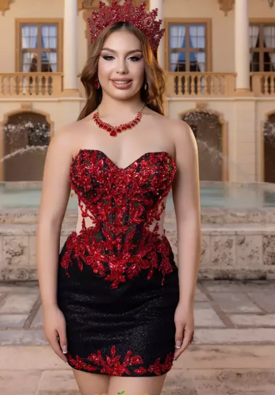 Plus Sized Quince Dresses|Sweet Sixteen^Vizcaya Quinceanera 4080000