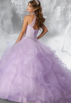 Plus Sized Quince Dresses|Sweet Sixteen^Vizcaya Quinceanera 89189 Blush