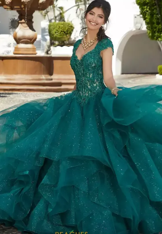 Plus Sized Quince Dresses|Sweet Sixteen^Vizcaya Quinceanera 60161