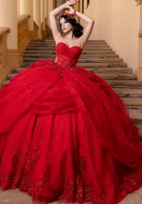 Plus Sized Quince Dresses|Sweet Sixteen^Vizcaya Quinceanera 4080019