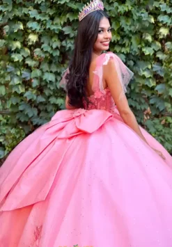 Sweet Sixteen|Plus Sized Quince Dresses^Vizcaya Quinceanera PH1005SP Coral/New Bubble